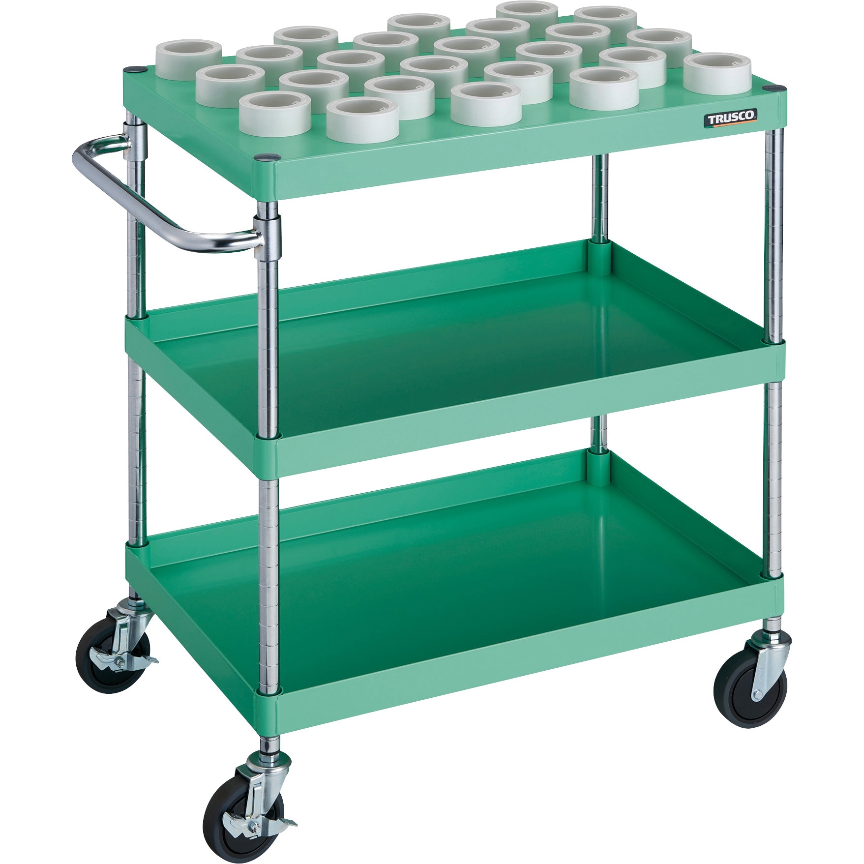 PEW-TL972E-YG フェニックスワゴン(ツーリングタイプ) TRUSCO ヤンググリーン色 高さ880mm間口750mm  PEW-TL972E-YG 33,787円