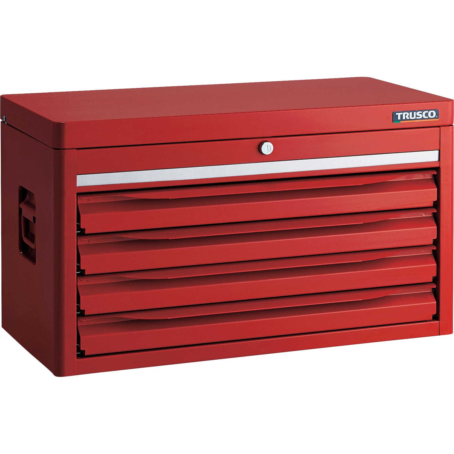 TRC-C4 トップチェスト TRUSCO レッド色 外寸(幅×奥行×高さ)650×335×380mm  TRC-C4