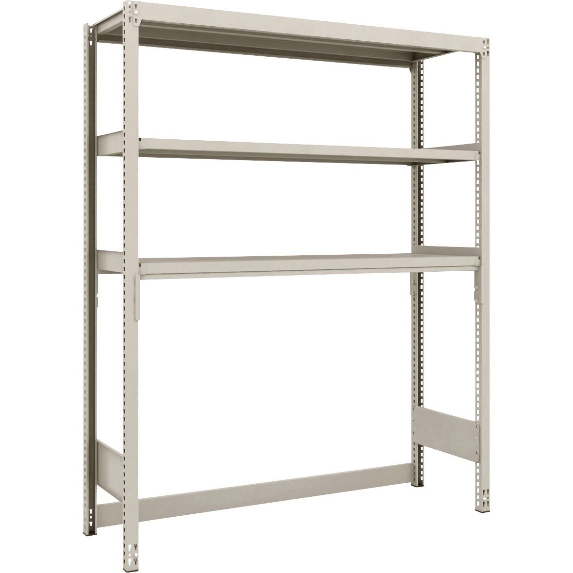 軽中量ボルトレス棚M2型(単体型・200kg型・5段)1205×460×1805mm ネオグレー トラスコ M2-6445-NG 軽中量ボルトレス棚 M2型 単体型（200kg,高さ1800mm,3段） | トラスコ