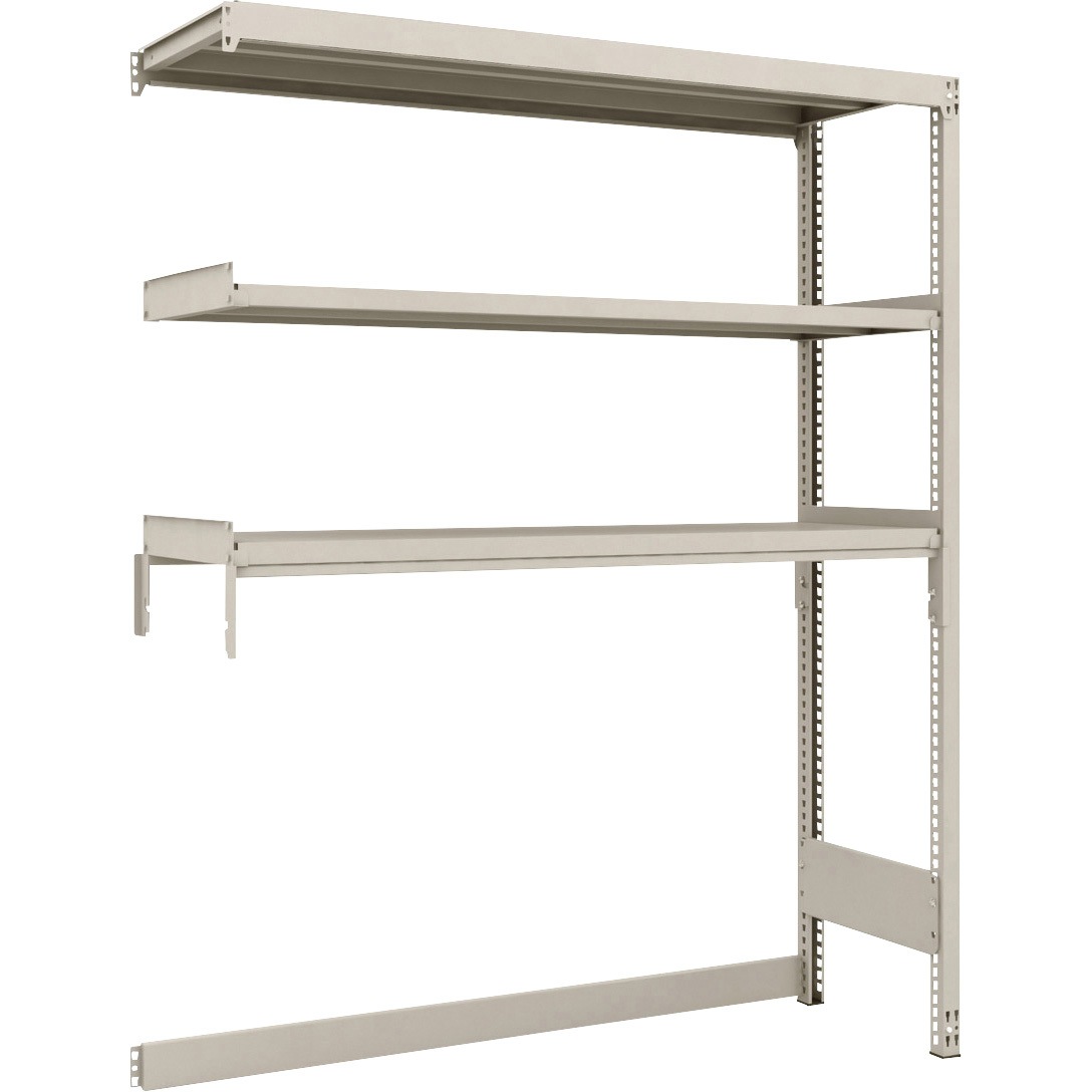 M2-SB6543B 軽中量ボルトレス棚(M2型)3段タイプ 連結 TRUSCO グレー色 間口1460mm奥行459mm高さ1807mm  M2-SB6543B