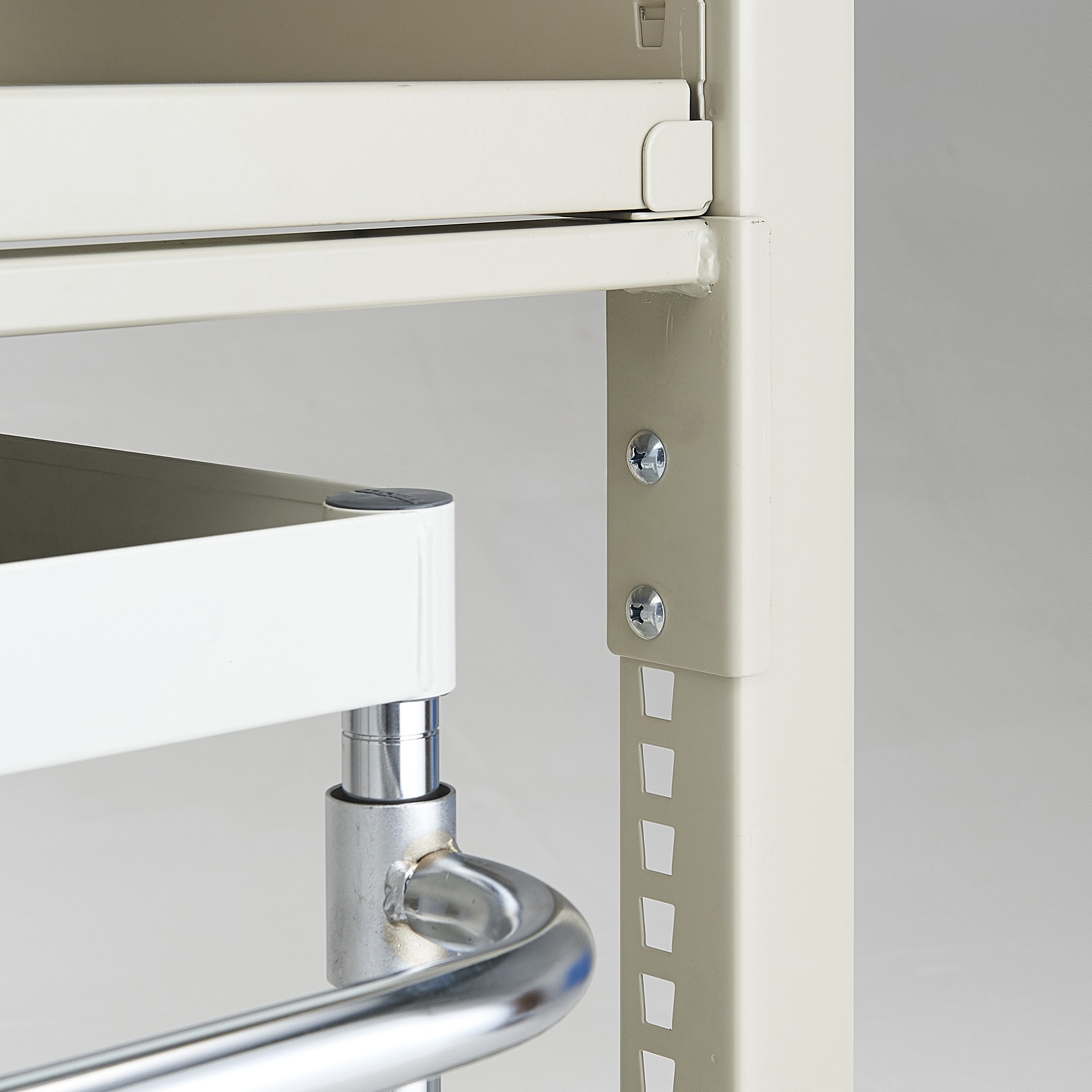 TRUSCO ボルトレス長尺保管棚M3 複式基本1800X300XH2100 5段 □▽539-3362