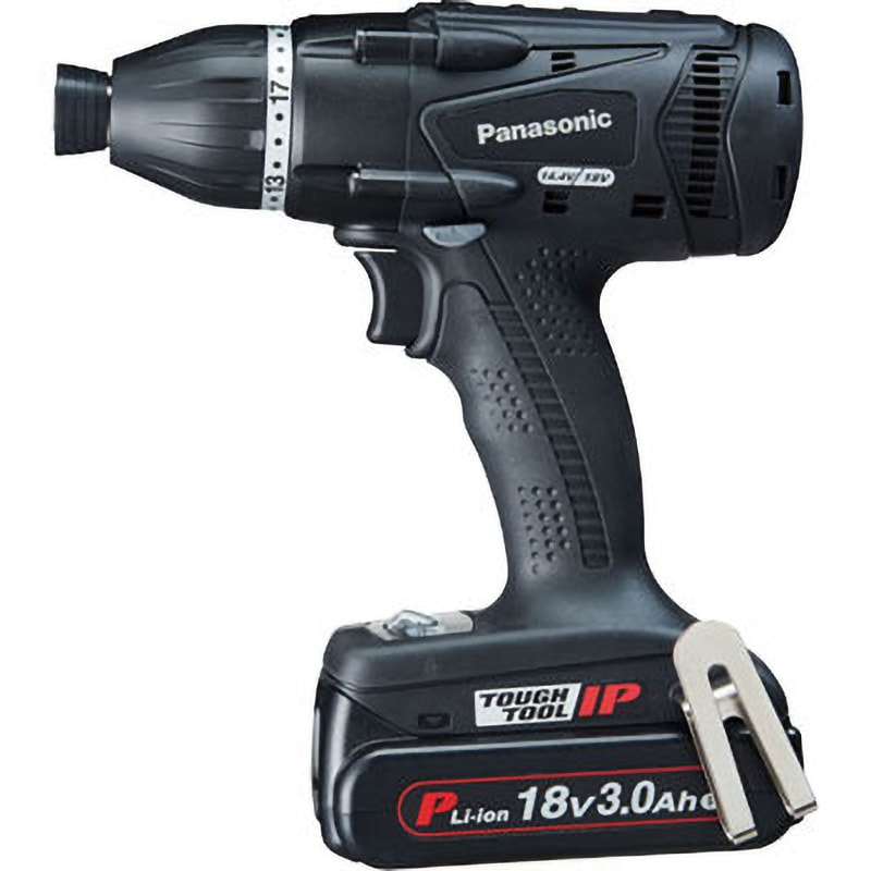 インパクトドライバーセット　panasonic　パナソニック　EZT614　　使用回数は数回のUSED品　極めて美品(ジャンク扱い) パナソニック Panasonic 14.4V 充電オイルパルスインパクトドライバー EZ7545LJ2S-B 1台 206-5425（直送品）