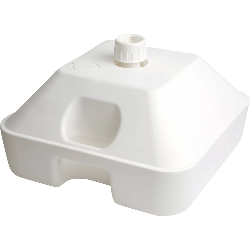 TBSTD013 タンク式のぼりポールスタンド 角型 持ち手付 ツルハタ(服部) 差込口ねじ式