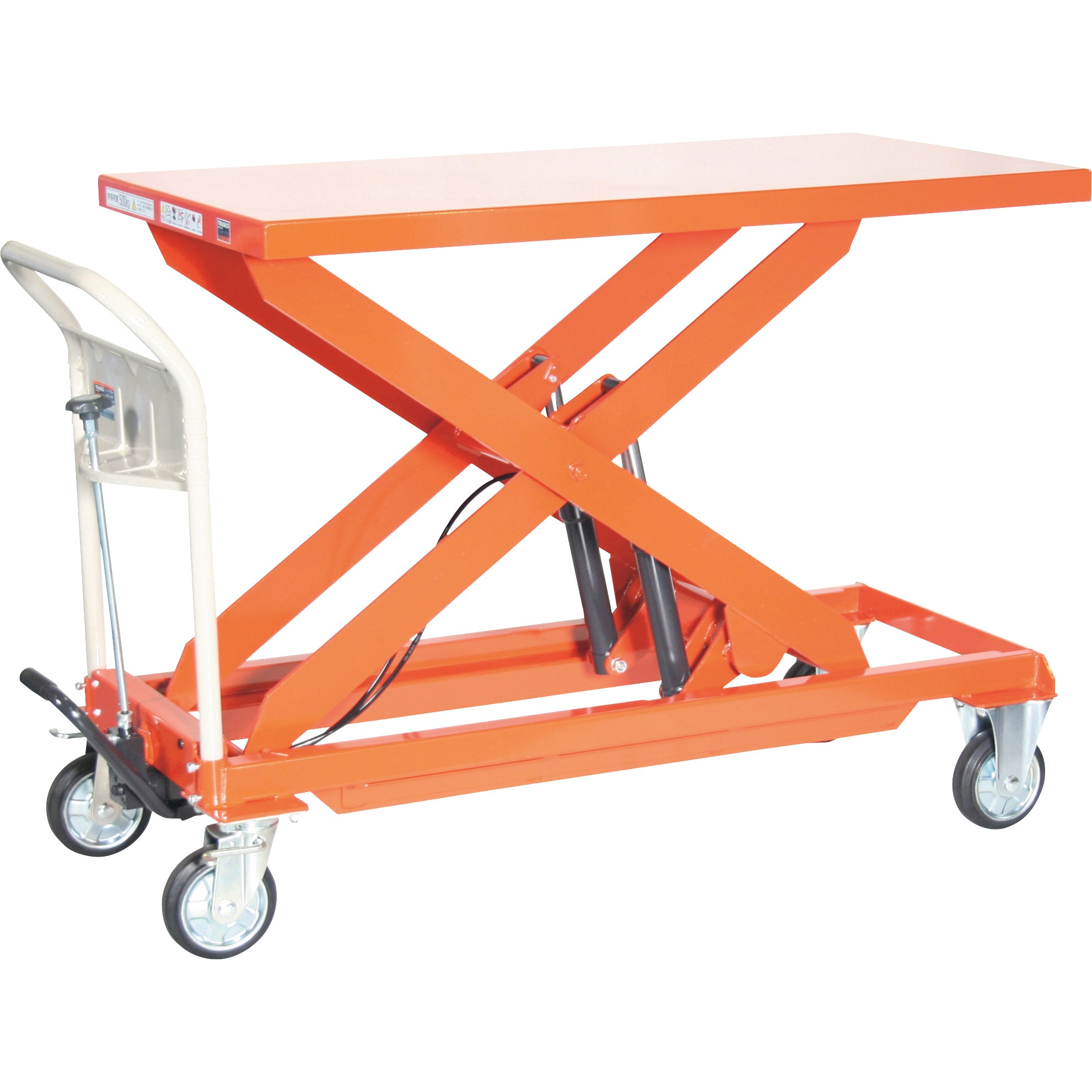 HLFA-E500L ハンドリフター 足踏み油圧式(早送り装置付) TRUSCO 荷重