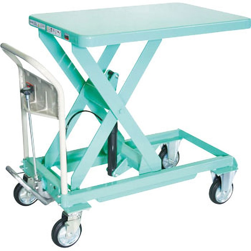 HLFA-S500G ハンドリフター 足踏み油圧式(早送り装置なし) TRUSCO 荷重500kg テーブル高さ330～930mm