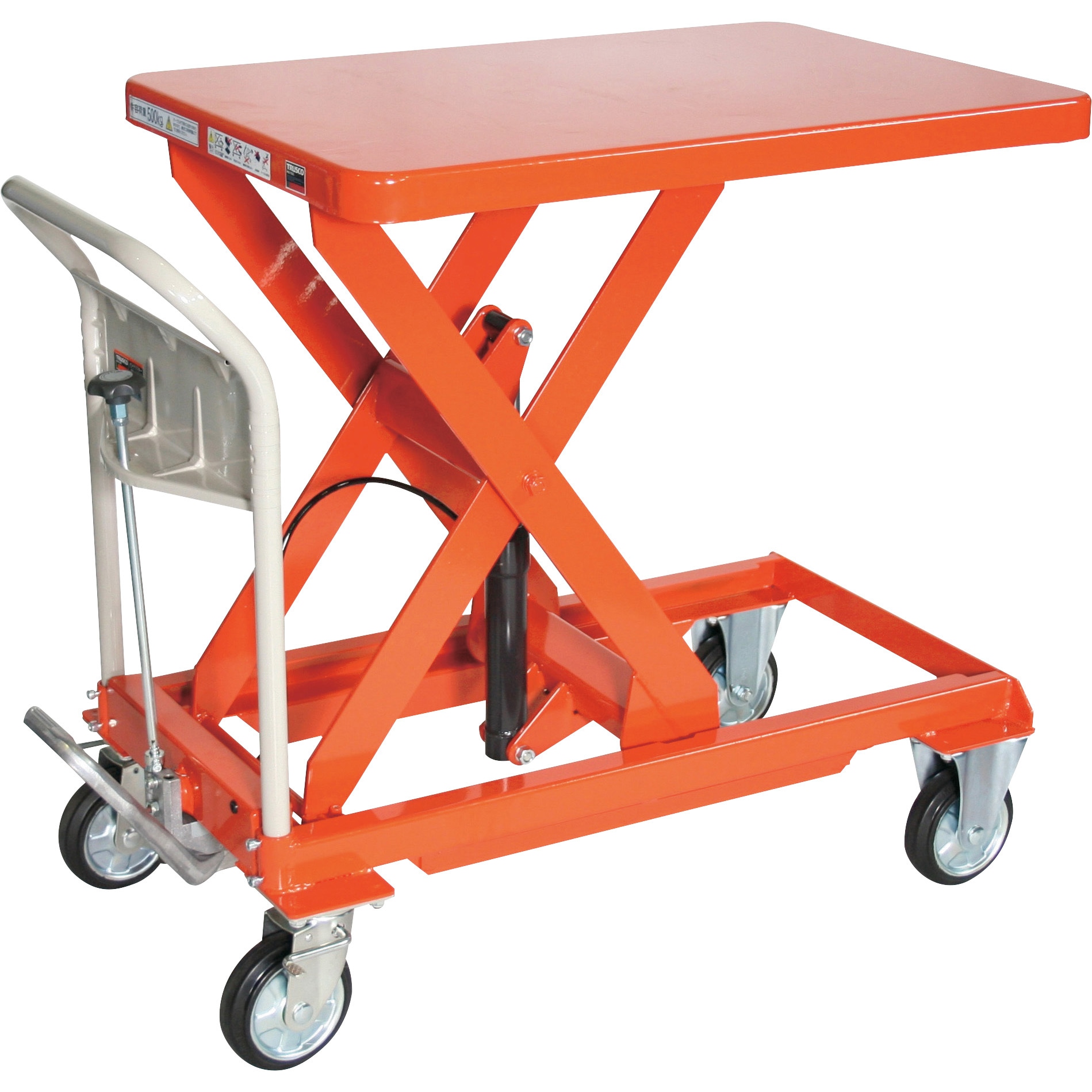 HLFA-S500 ハンドリフター 足踏み油圧式(早送り装置なし) TRUSCO 荷重