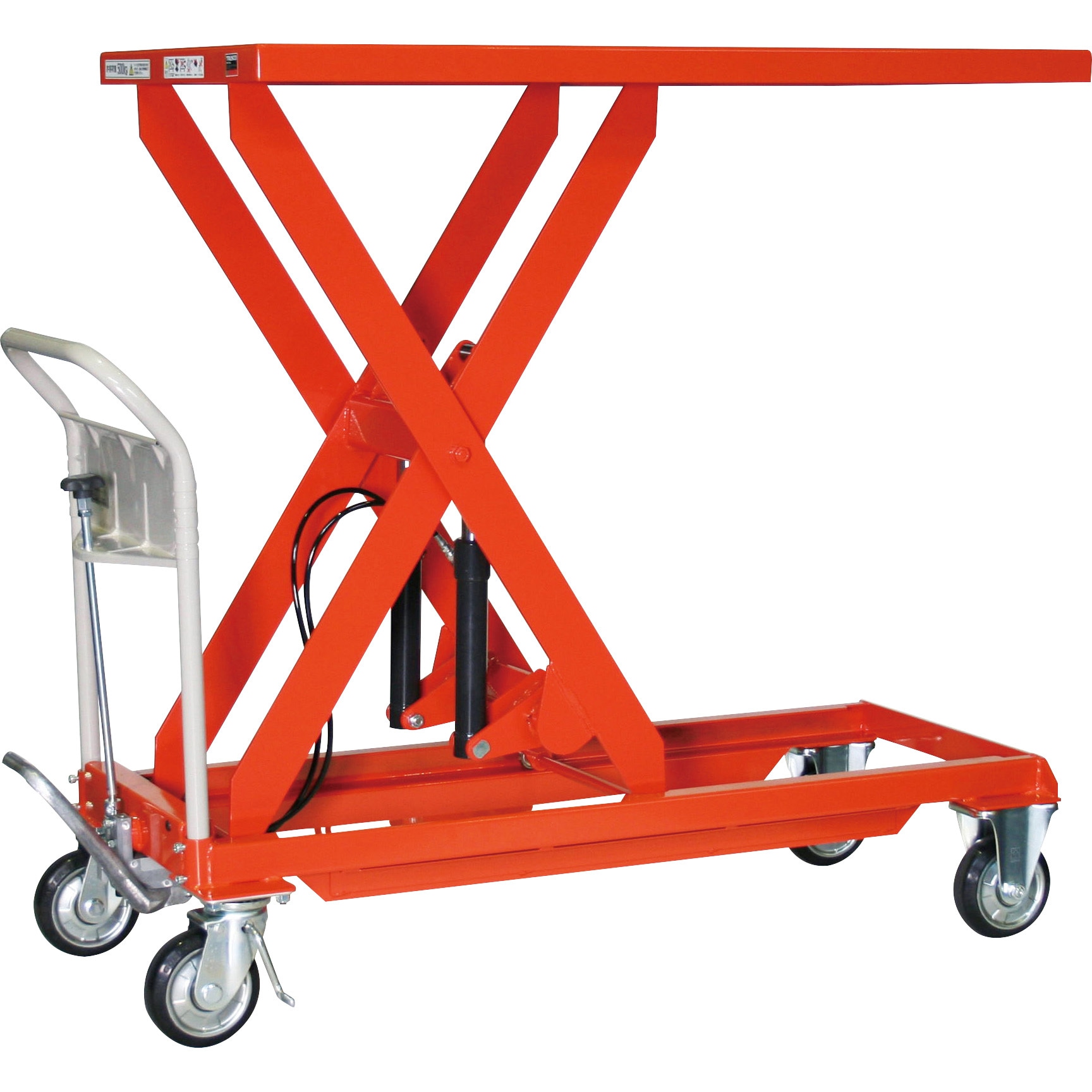 HLFA-S500L ハンドリフター 足踏み油圧式(早送り装置なし) TRUSCO 荷重