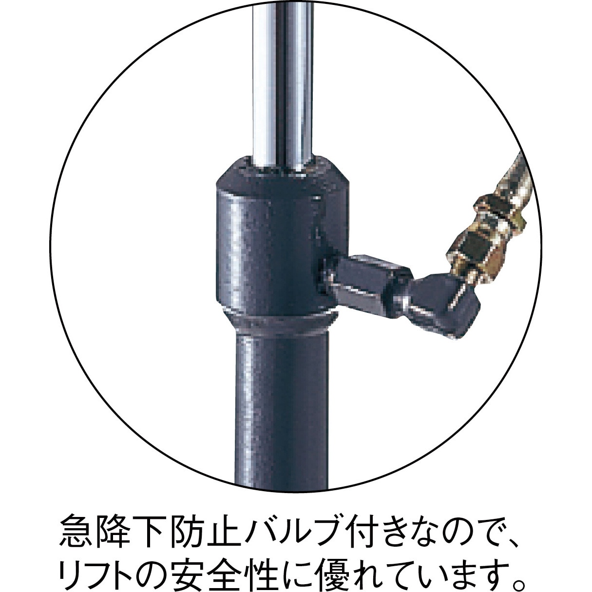 HLFA-S120 軽量ハンドリフター 足踏み油圧式折りたたみハンドルタイプ