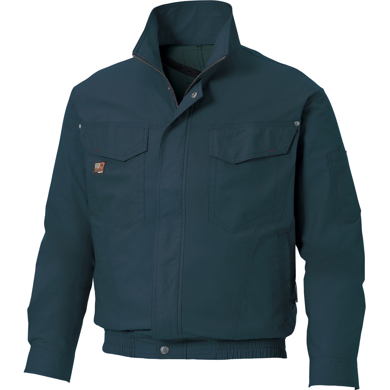 KF91400 空調風神服 長袖ワークブルゾン (服のみ) (旧KU91400) サンエス 69チャコール色 サイズM