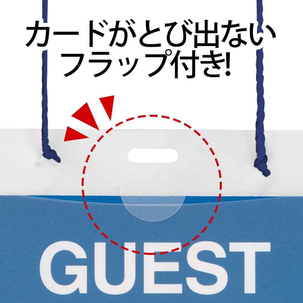 なつき◆ハガキサイズ CT-E2(84802) 名札 ネームタッグ 吊り下げ式 イベント用 はがきサイズ