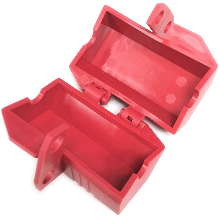 37046 コンセント/プラグロックアウトデバイス 1個 セーフラン安全用品