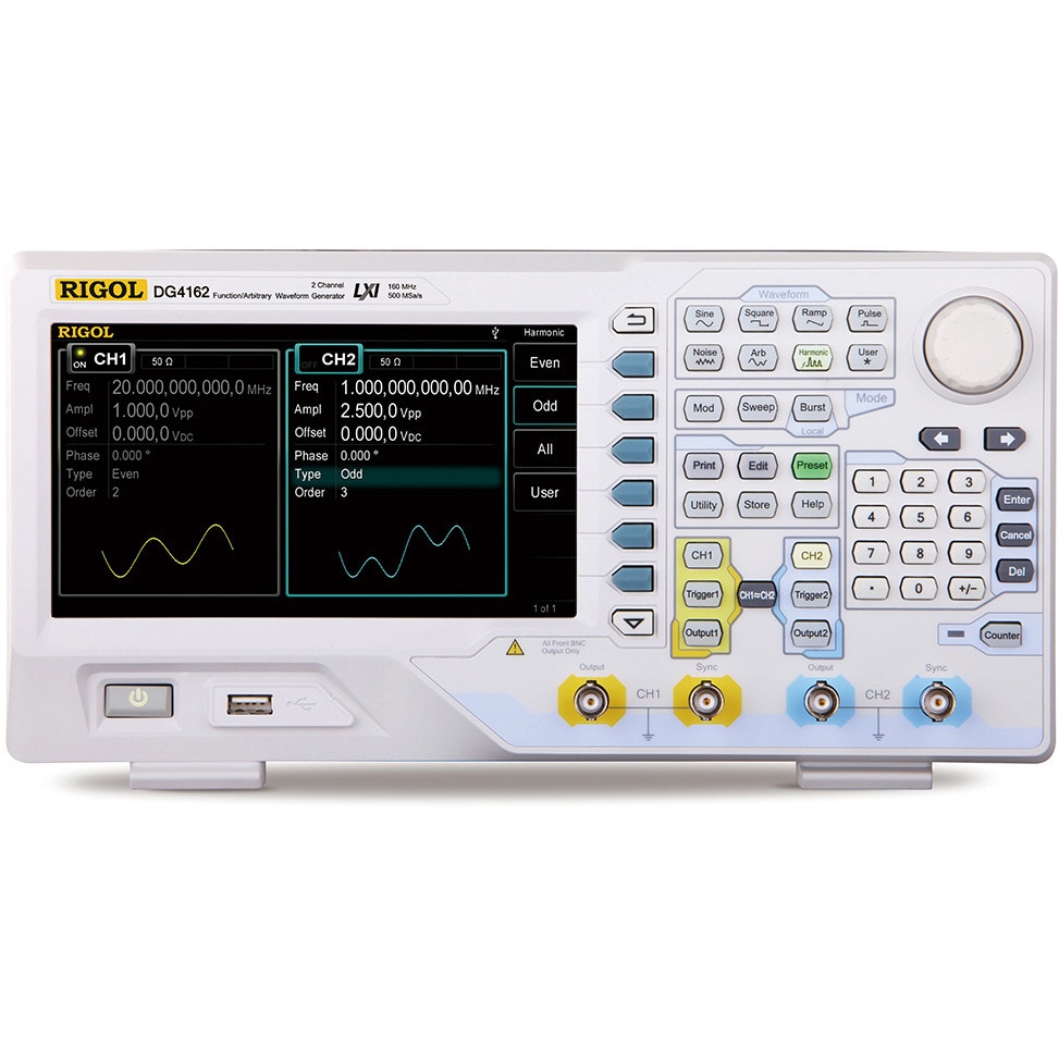 DG4162 任意波形ファンクション・ジェネレータ DG1000Zシリーズ RIGOL