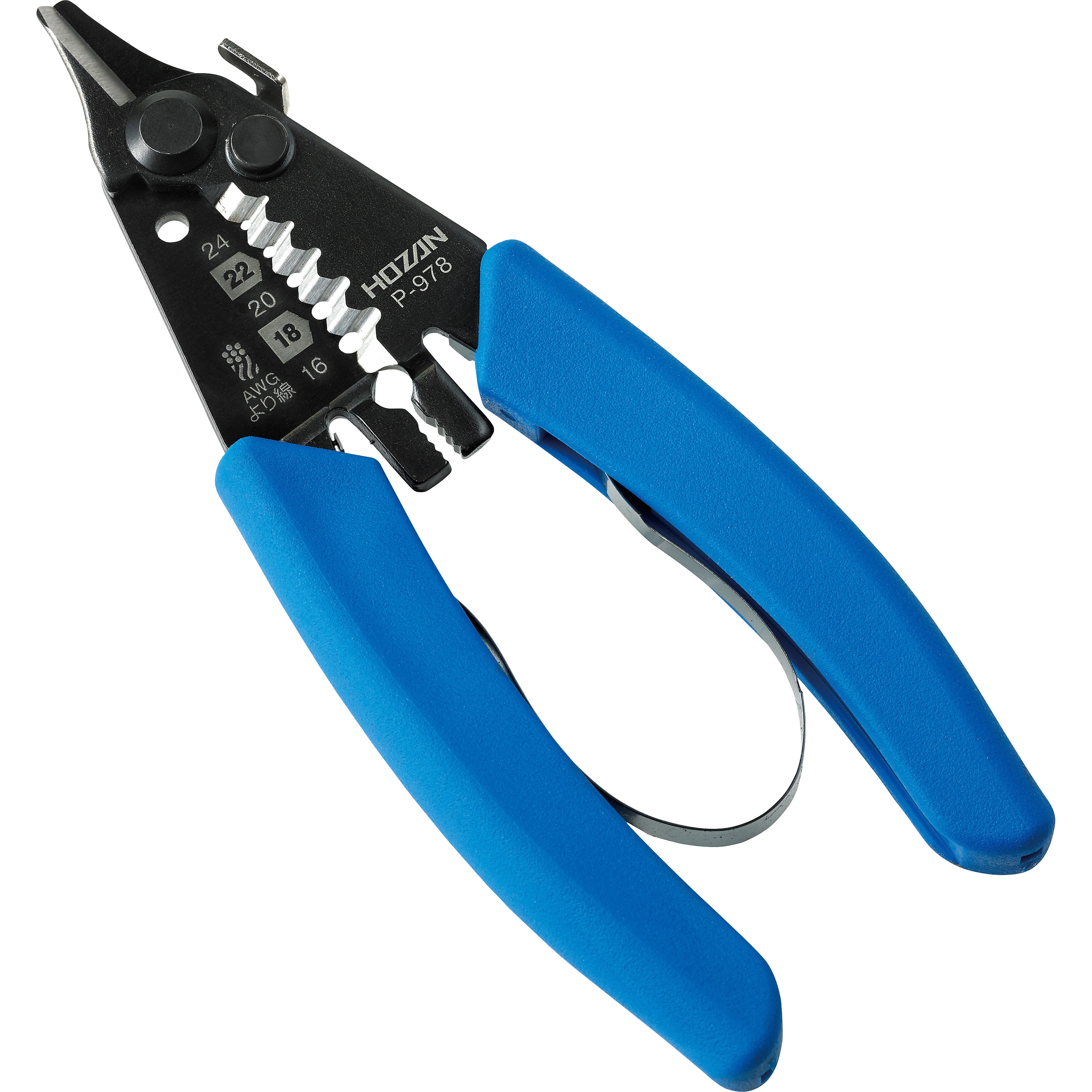 P-978 ワイヤーストリッパー 1個 ホーザン 【通販モノタロウ】