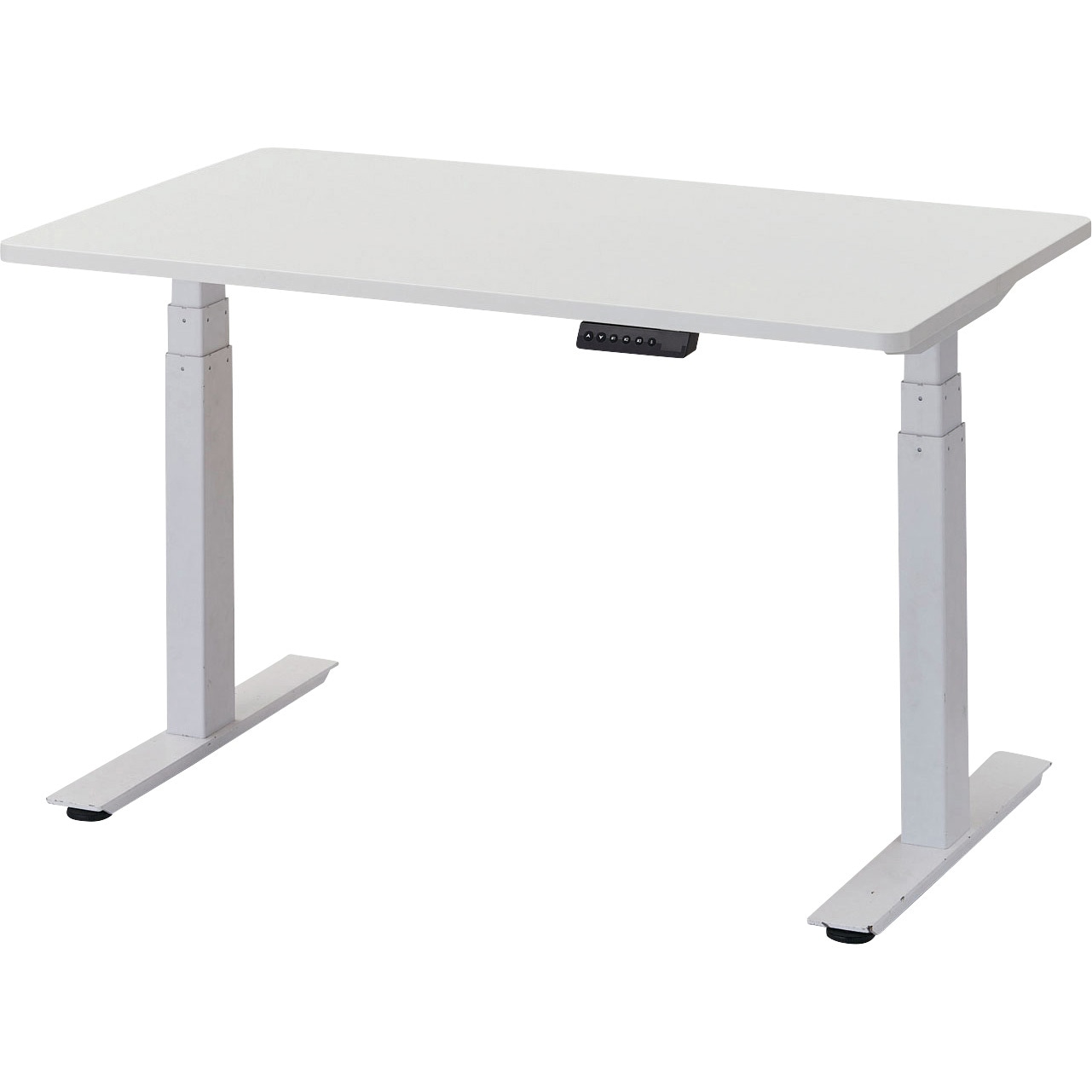 MMB-1275 電動昇降式ワークデスク TRUSCO 荷重100kg メラミン製天板 間口1200mm奥行750mm高さ640～1290mm  MMB-1275 98,890円