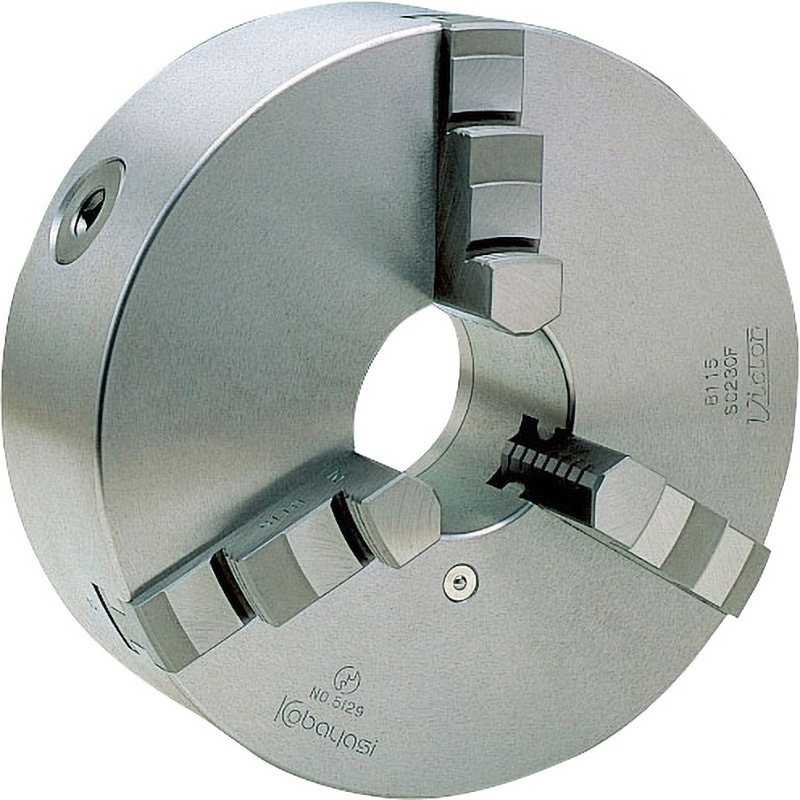 SC310F 3爪スクロールチャック(一体爪タイプ) 1台 ビクター 【通販モノタロウ】