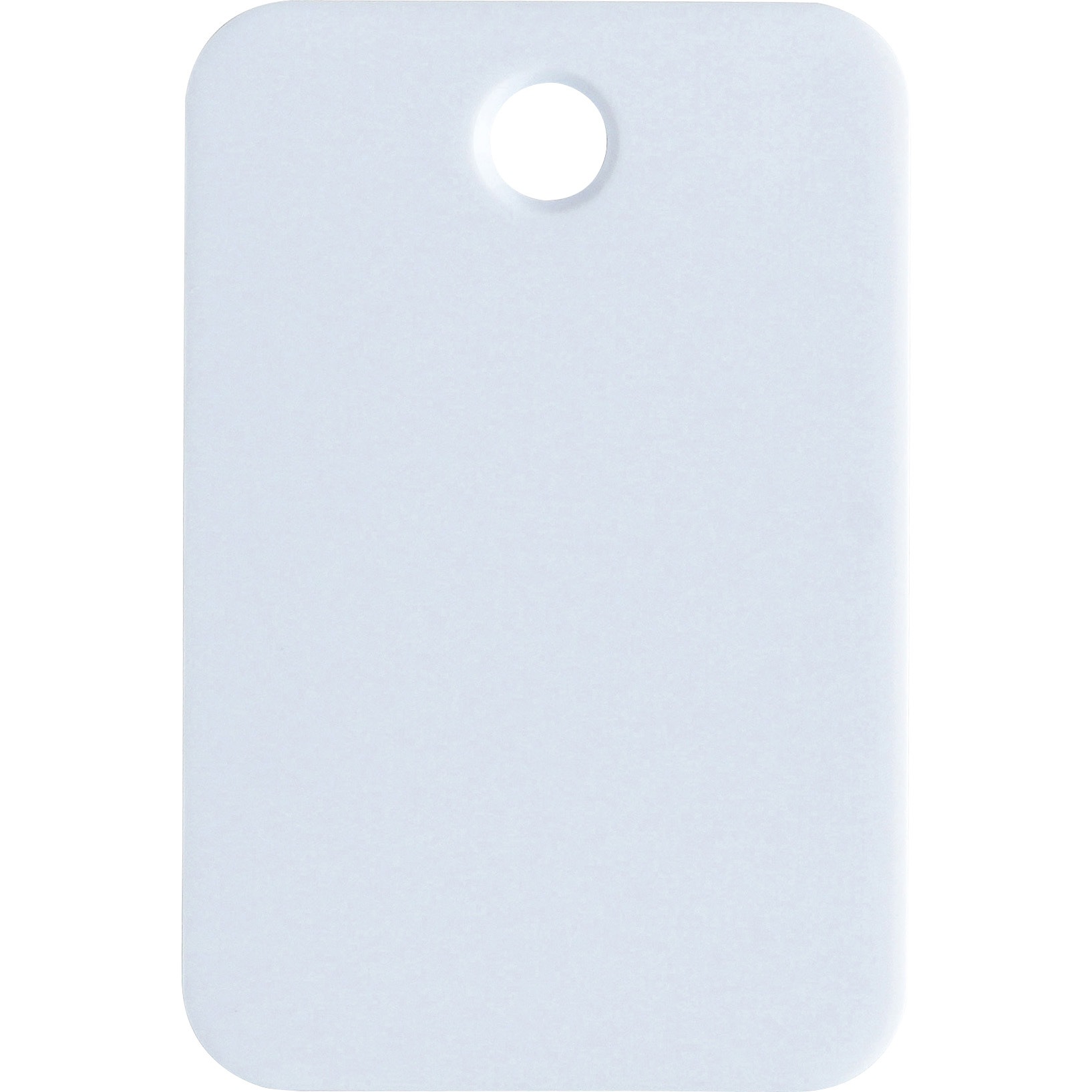 BF-42-WH スチロール番号札 無地 (長方形) オープン工業 無地 白色 幅