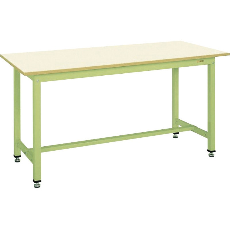 KTG-493IG 中量作業台(KTGタイプ/耐荷重700kg/メラミン天板/H900/固定式) サカエ アイボリー 対応 間口1200mm奥行750mm