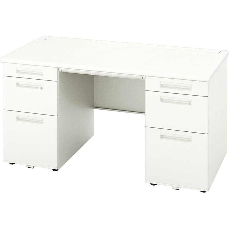 XEHH147KK-WH XEHHシリーズ  両袖デスク ナイキ 天板厚さ30mm