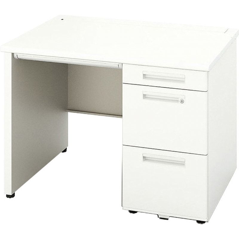 XEHH107HP-WH XEHHシリーズ  片袖デスク ナイキ 天板厚さ30mm