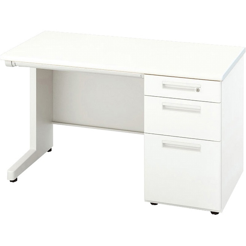 XED126B-WH XEDシリーズ  片袖デスク ナイキ 天板厚さ30mm  XED126B-WH