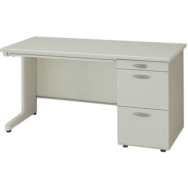 NED147C-AWH NEDシリーズ  片袖デスク(配送・組立サービス付き) ナイキ 天板厚さ30mm  NED147C-AWH