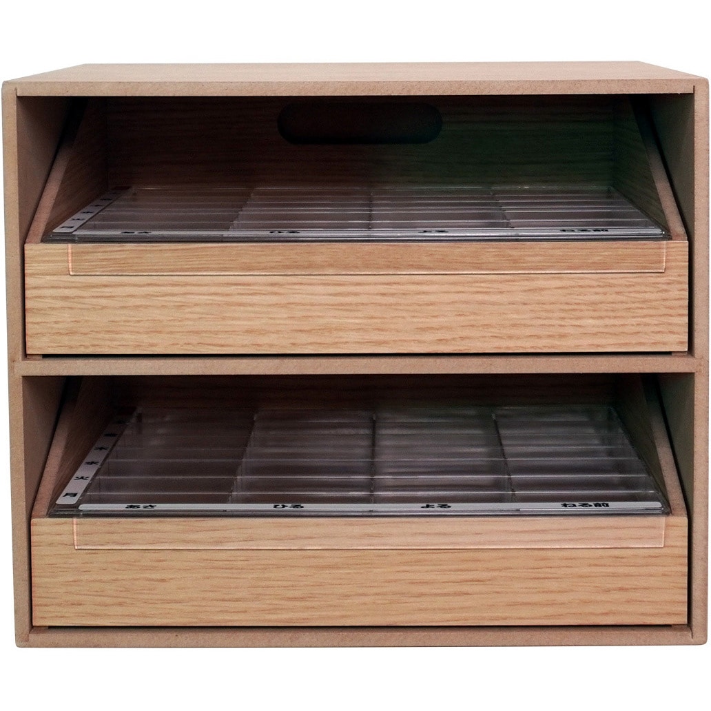 お薬ケース2週間 MDF シンコハンガー 寸法26.9×21.1×22.3cm