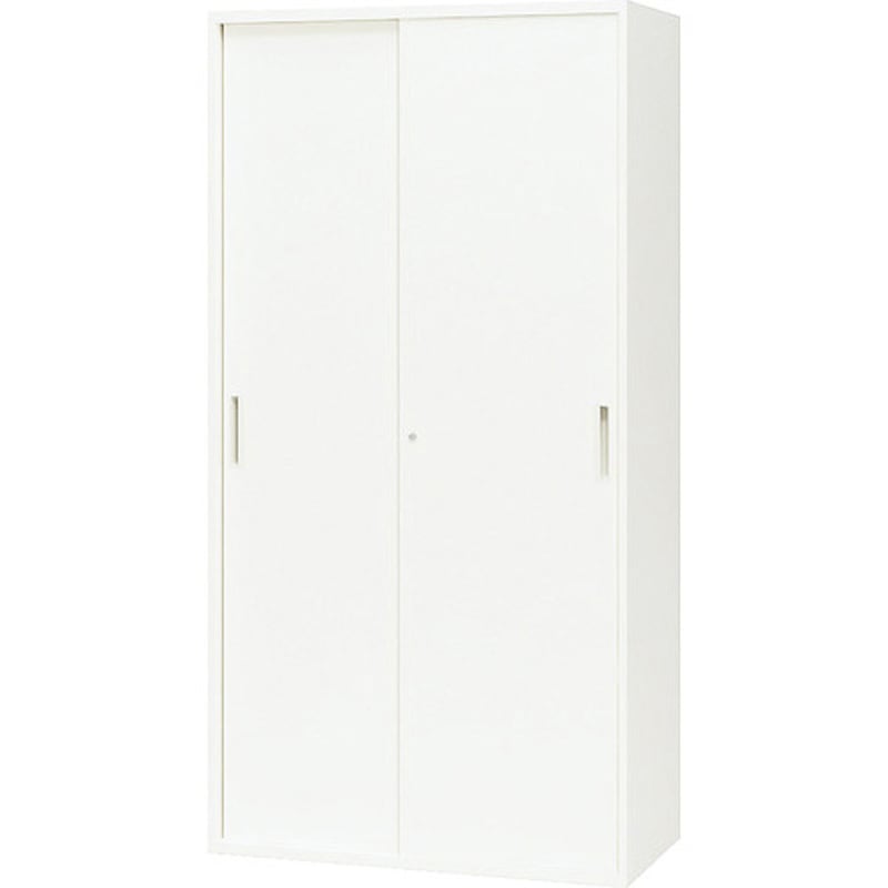 CWS-0918H-WW スチール引違い書庫 CWS ナイキ 上置き・下置き両用 4段 2枚扉   CWS-0918H-WW