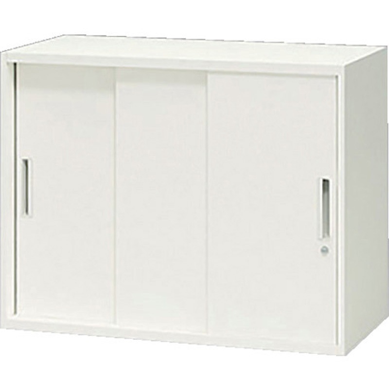 CWL-0907H3-WW スチール引違い書庫 CWL ナイキ 3枚扉   CWL-0907H3-WW