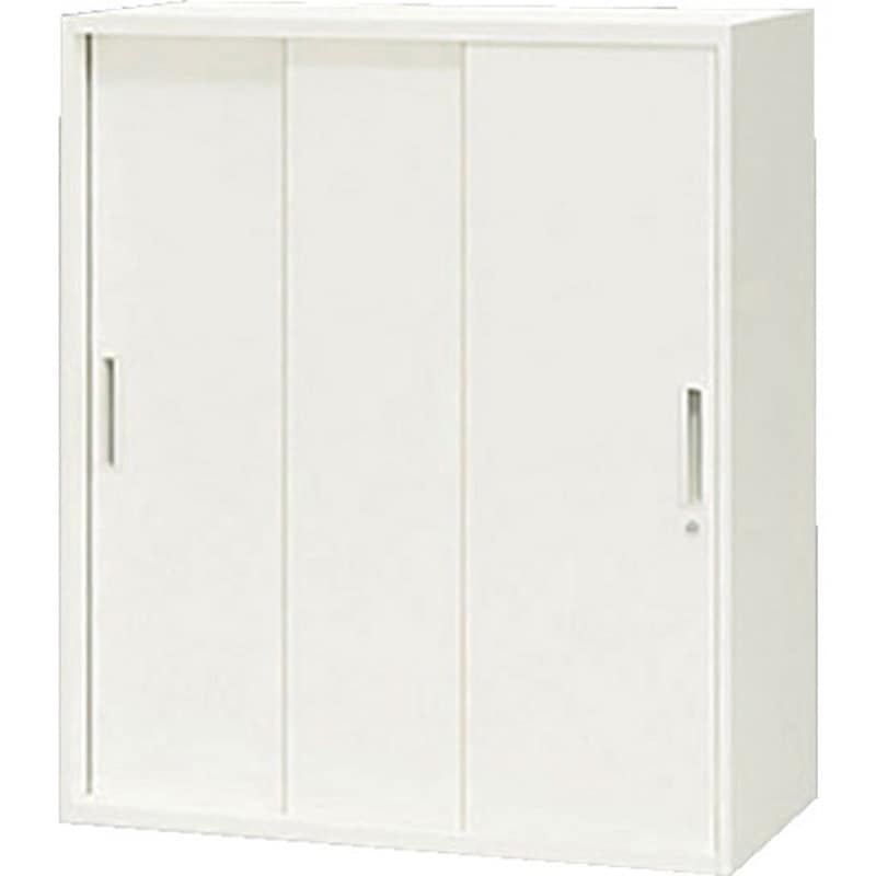 CWL-0911H3-WW スチール引違い書庫 CWL ナイキ 3枚扉   CWL-0911H3-WW