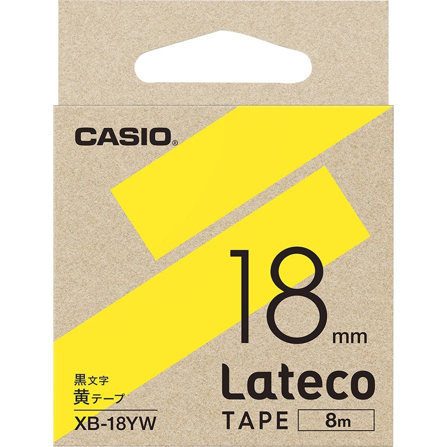 （まとめ）カシオ ラテコ 詰替用テープ18mm×8m 赤/黒文字 XB-18RD 1個〔×10セット〕 まとめ）カシオ ラテコ 詰替用テープ18mm×8m ピンク⁄黒文字 XB-18PK 1個