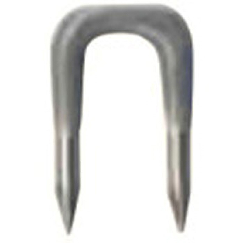ST1/2 ビニールステップル カワグチ 長さ14.7mm 1箱(100個