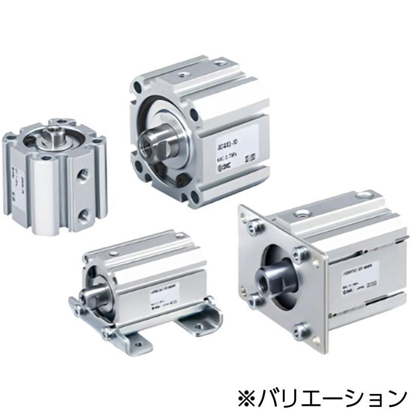 JCDQA63-10 J Series(JCDQA63) SMC 複動片ロッド シリンダストローク10mm 12,145円