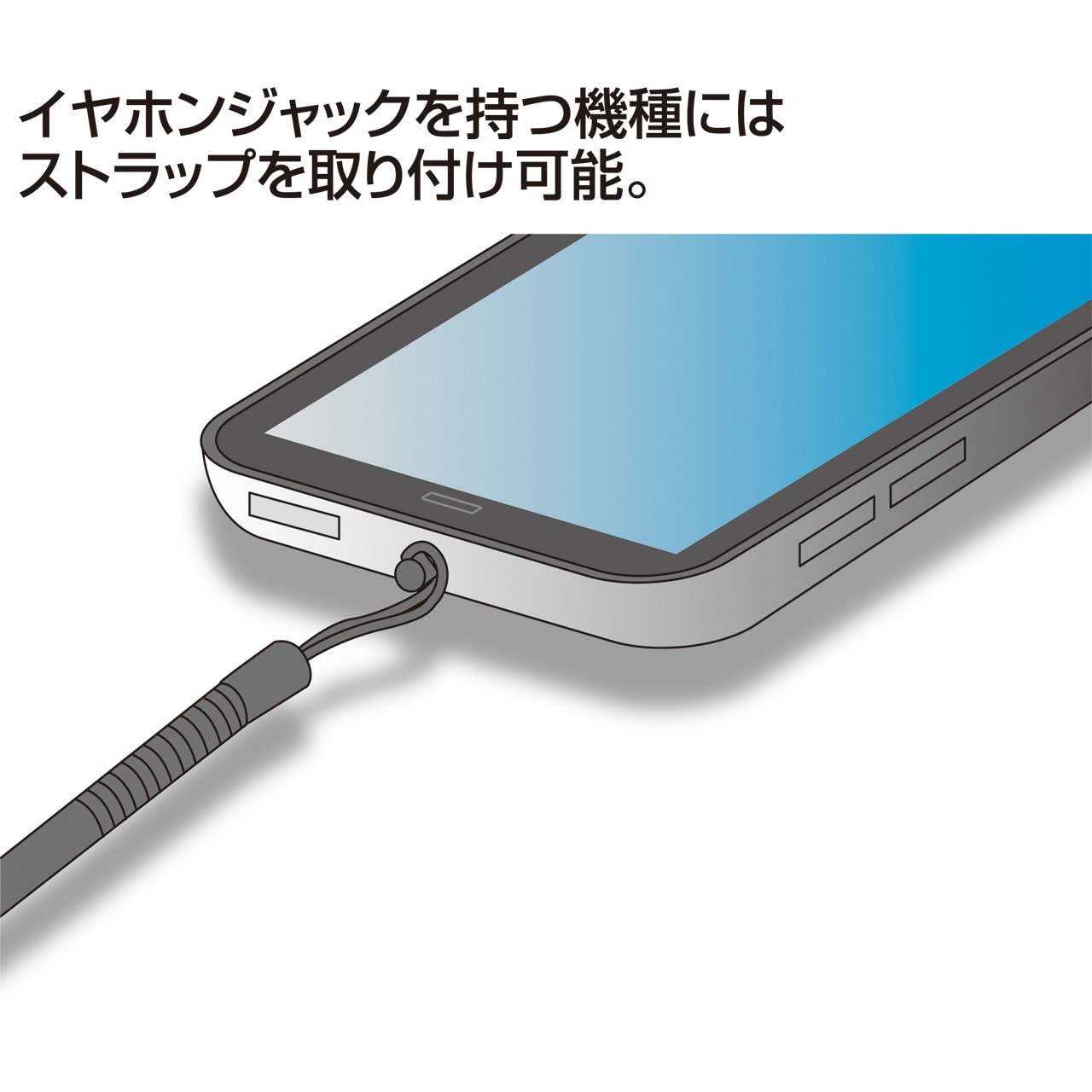 PDA-PEN25BK スマートフォン&タブレット用タッチペン 1本 PDA-PEN25BK スマートフォン&タブレット用タッチペン 1本