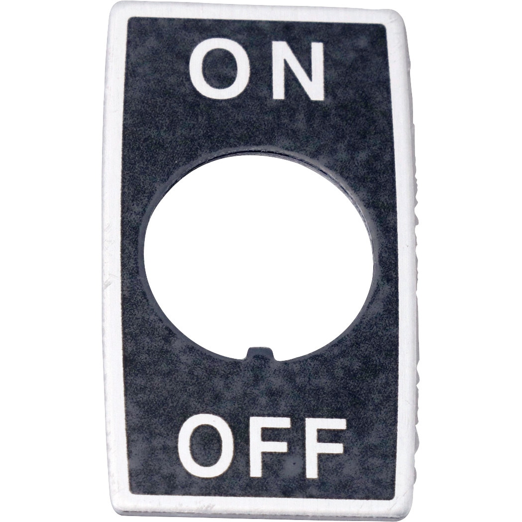 WD1901 15Aハイスナップスイッチ用表示板 1個 Panasonic(パナソニック