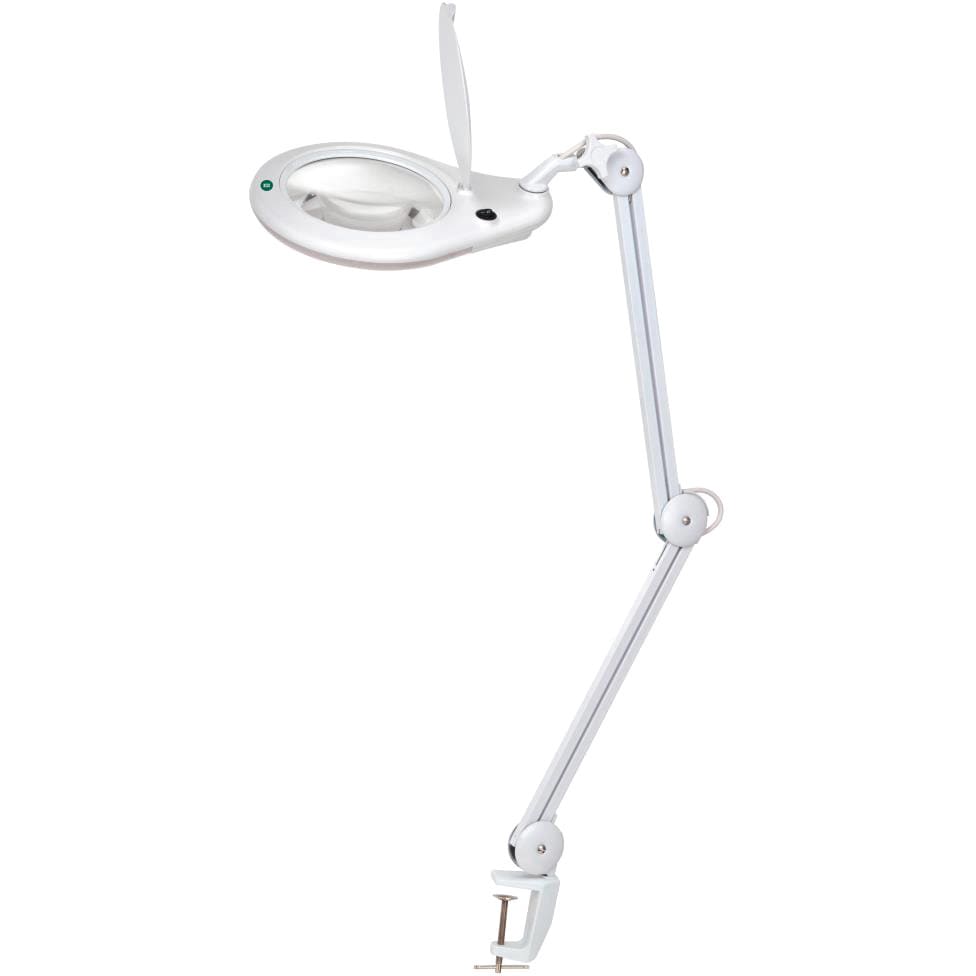 LS2-175A アーム式LED拡大鏡 SK(新潟精機) レンズ倍率2倍 レンズ径178mm  LS2-175A