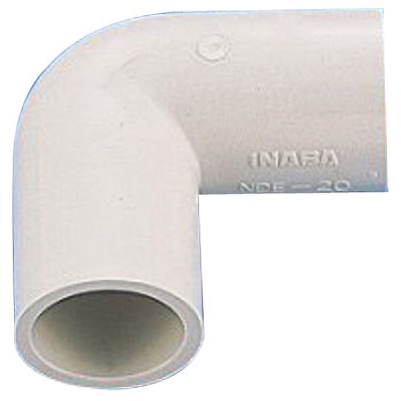 NDE-40 ドレンパイプ用エルボ90° 因幡電工 1個 NDE-40 - 【通販