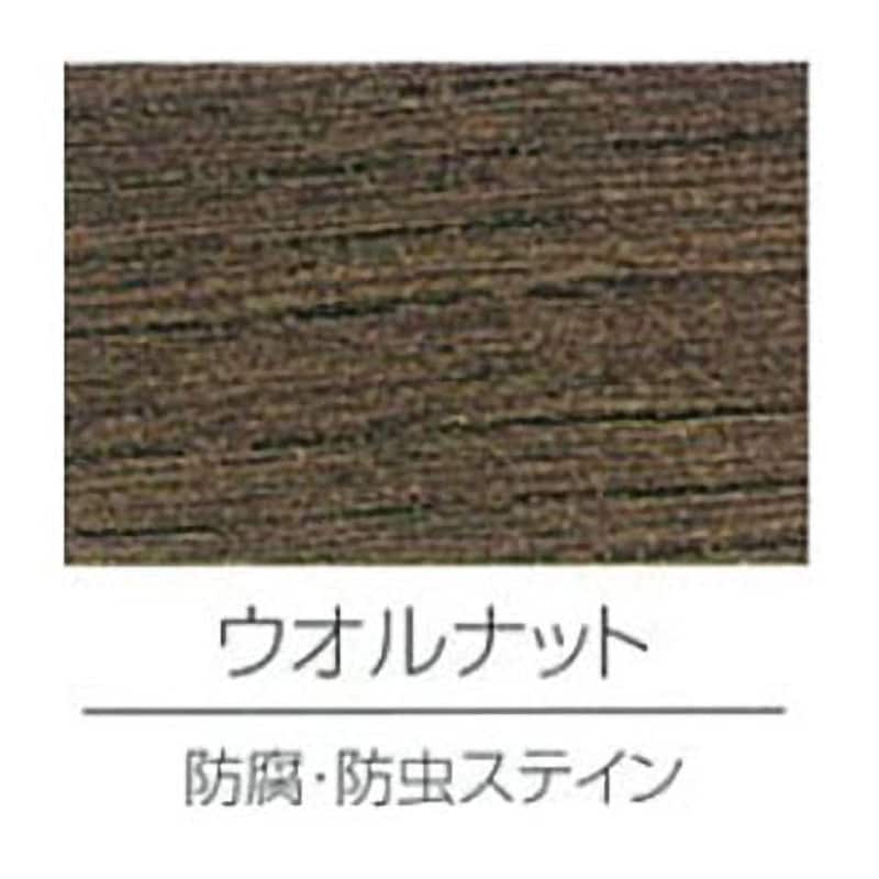 ロックペイント 油性防腐・防虫ステイン塗料 ウォルナット 4L H85-0011