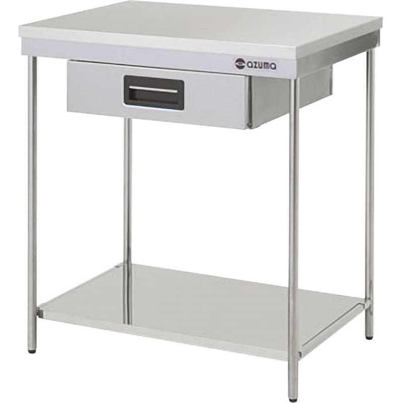 【最終値下！】SINKO SUS439 ステンレス作業台 750x600x800 東製作所 750x600x800mm 作業台(二段/ステンレス製) オフィス