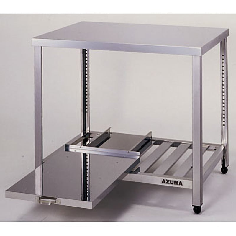 【最終値下げ！】ステンレス作業台 SUS430 750x600x800mm ステンレス作業台（三方枠タイプ・SUS430） | 東製作所 | MISUMI