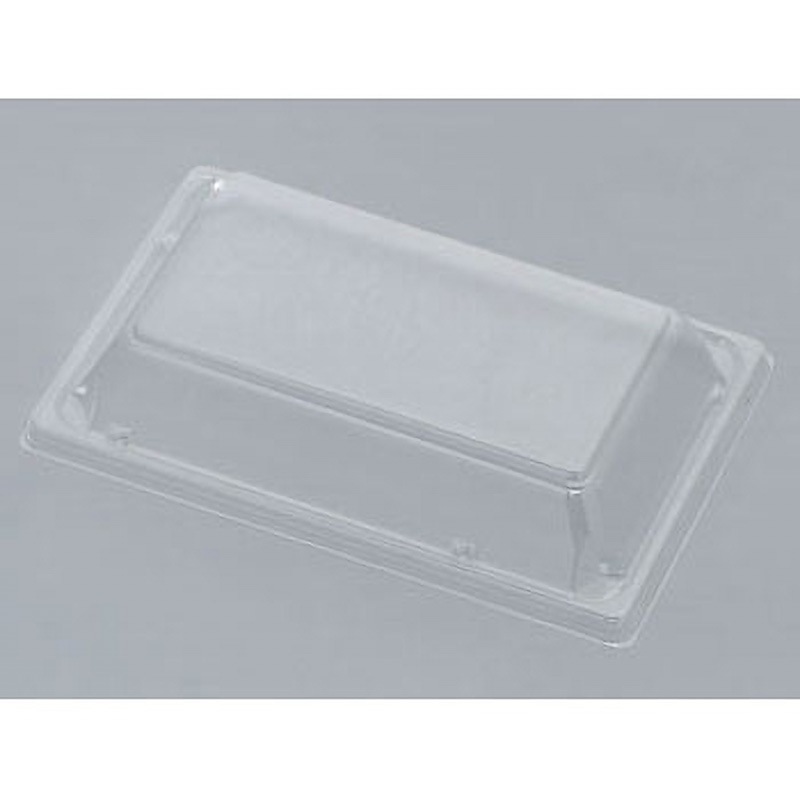 0583383 惣菜容器 福皿  外嵌合 福助工業 種別:蓋 透明色  1ケース(50枚×12袋) 8,455円