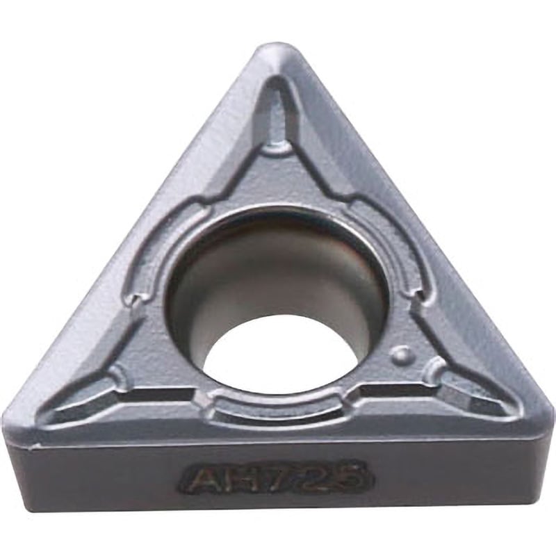 TCMT16T308-PM AH725 チップ TCMT-PM タンガロイ 片面 形状:正三角形60° コーナー半径0.8mm 1箱(10個) TCMT16T308-PM AH725