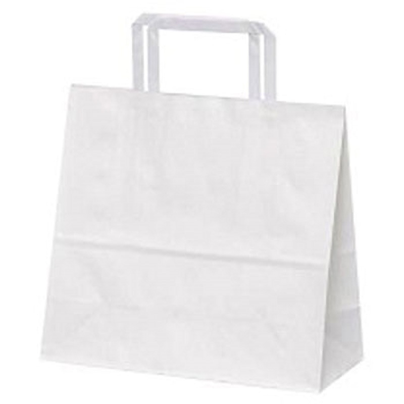 H平24 晒 無地 紙手提袋 無地 パックタケヤマ 晒 無地色  1ケース(50枚×4袋)