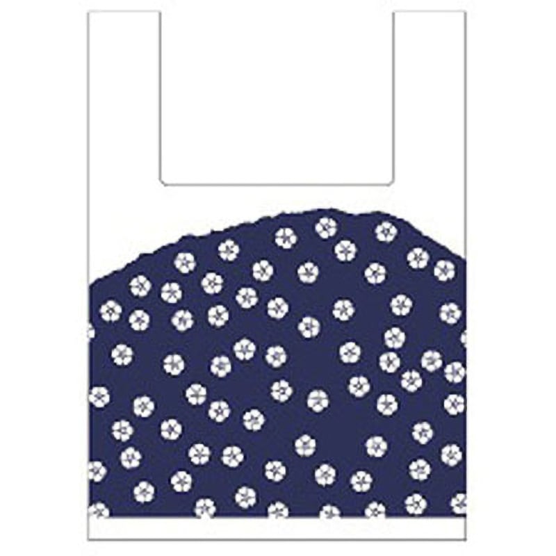 ‐ 和風柄Uバッグ パックタケヤマ 中サイズ 1ケース(100枚×10袋)