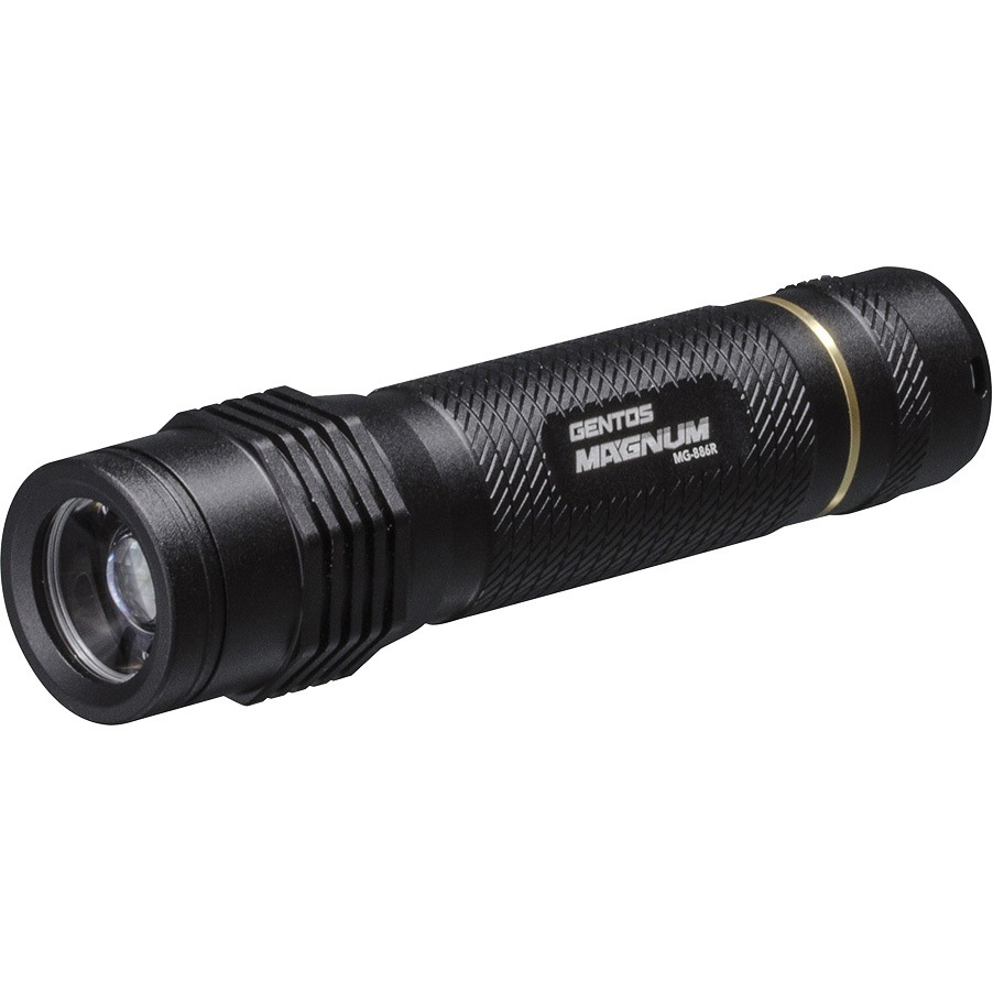 GENTOS MG-886R 懐中電灯 ブラック MG-886R 充電式トーチライト 1個 GENTOS 【通販モノタロウ】