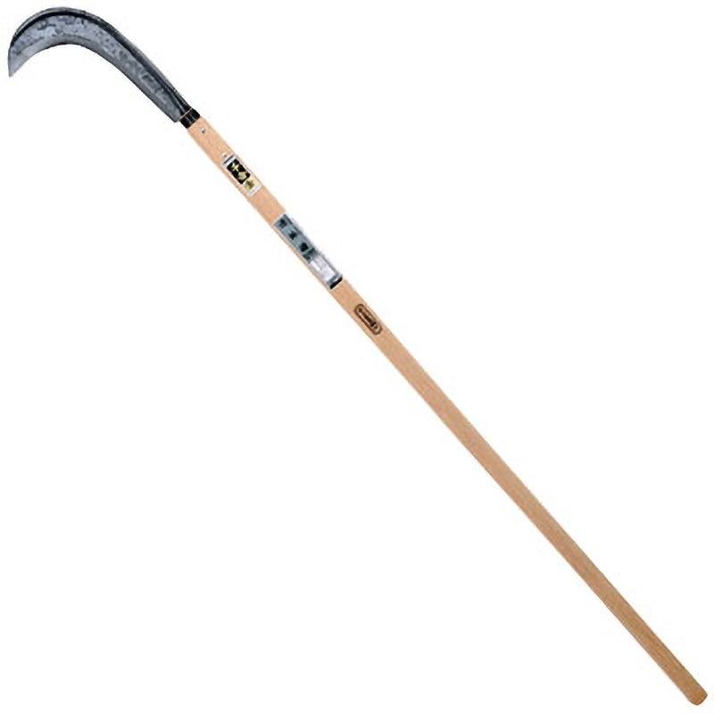 九州型造林鎌 千吉 金 両刃 刃長230mm幅180mm