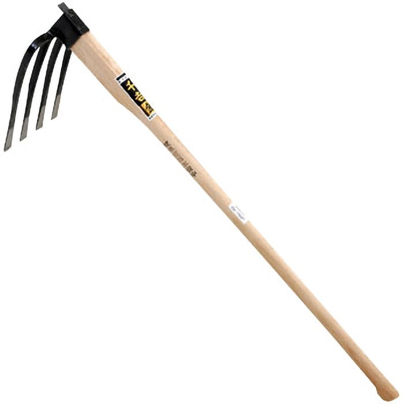 農具備中鍬(4本備中頭のみ) 岐阜型四本備中鍬 1個 千吉 金 【通販モノタロウ】