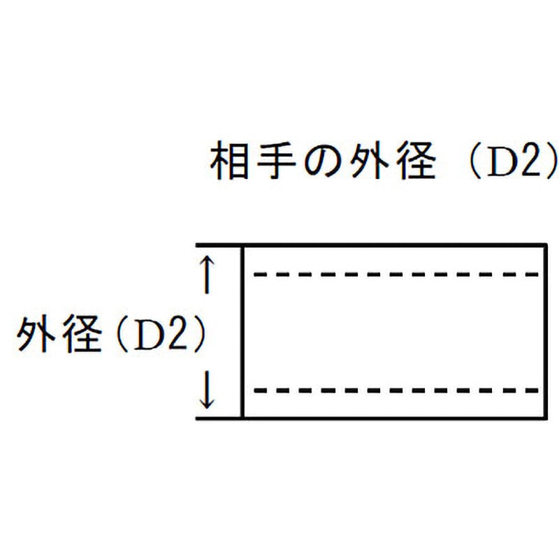 43-114 ジョイントパイプ 0.2M(鉄製、スリット付き) YSK(山脇産業) 全長200mm外径114.3mm 43-114 -  【通販モノタロウ】