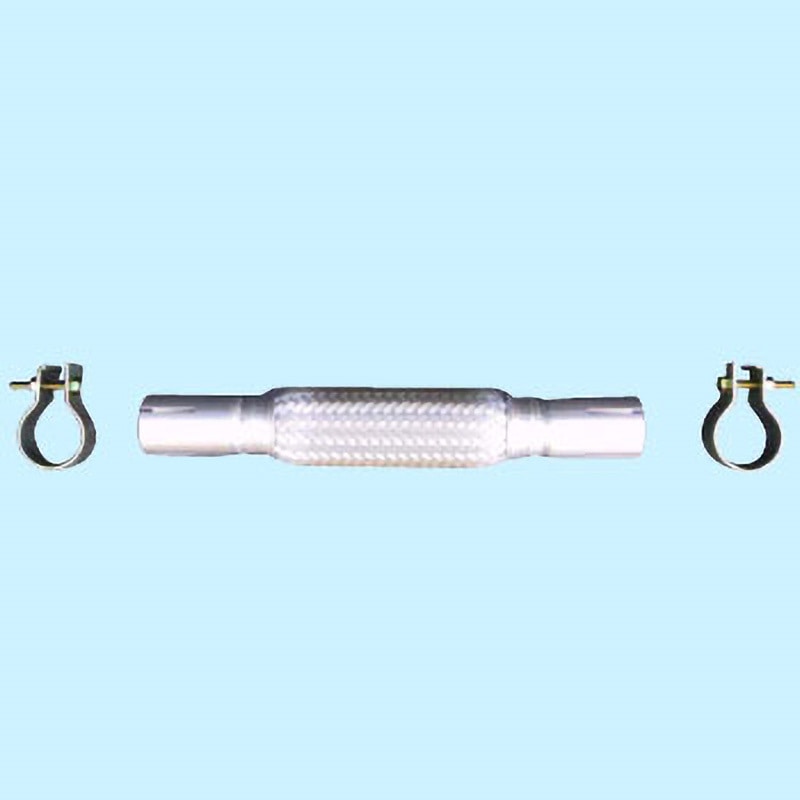 ER-065A フレキシブルチューブ215mm パイプ付き(両端エキスパンド