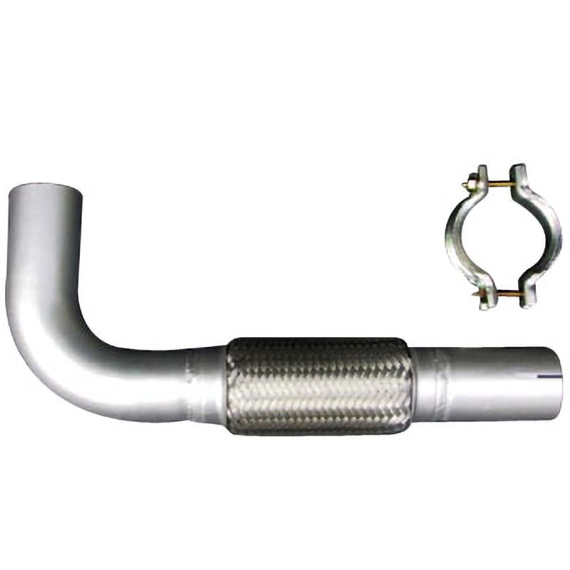 フレキシブルチューブ215mm L型パイプ付き(クランプ付き) YSK(山脇産業