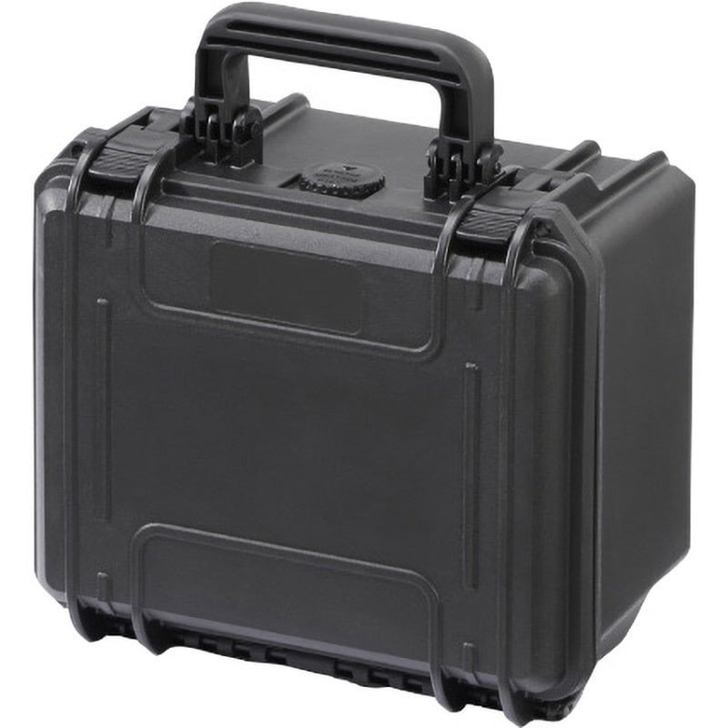 M235L-BK パナロケース(ブロックウレタン付) パナロケース 樹脂 ハンドル付 有効内寸法・幅235mm有効内寸法・奥行180mm